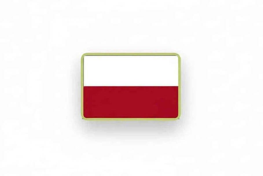 Cinta para medalla Blanco y Rojo