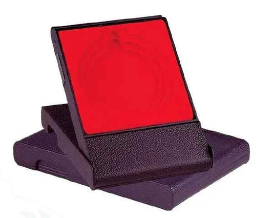 Estuche de lujo para medallas color rojo