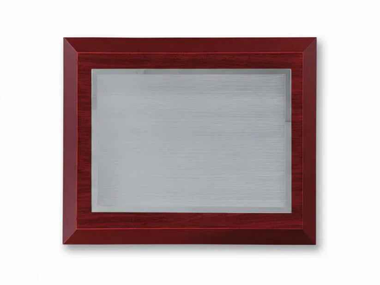 Placa conmemorativa aluminio cepillado