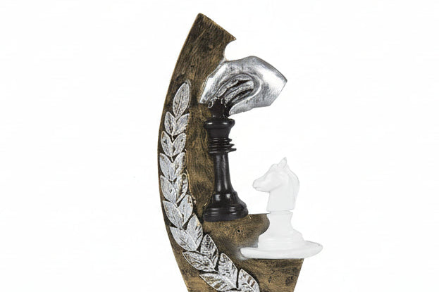 Trofeo Ajedrez Laurel-detalle
