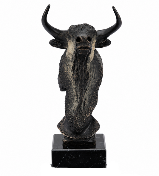 Trofeo Cabeza de Toro en Resina-1