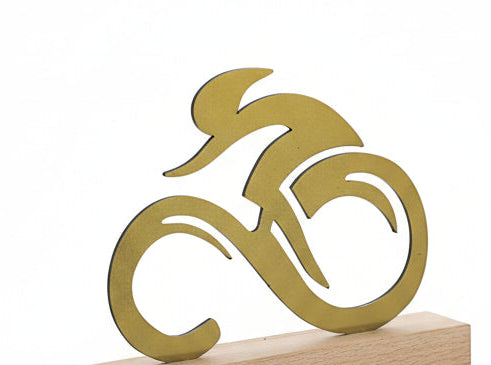Trofeo Ciclismo Silueta-detalle