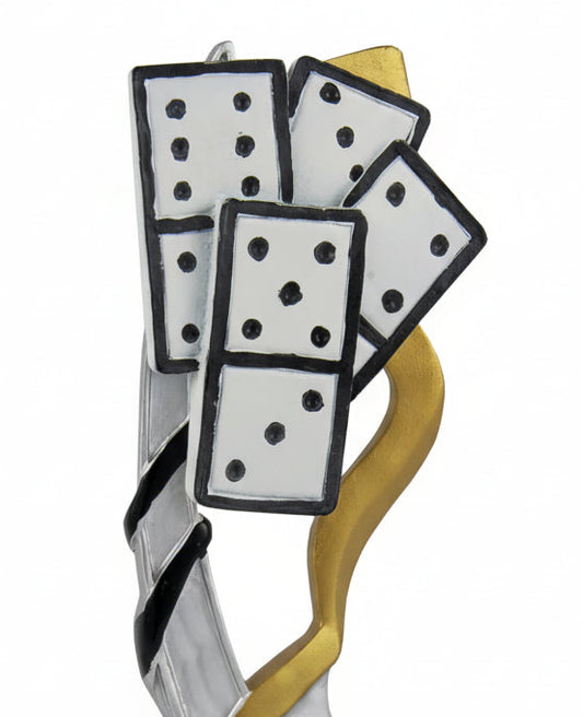 Trofeo Domino Espiral-detalle