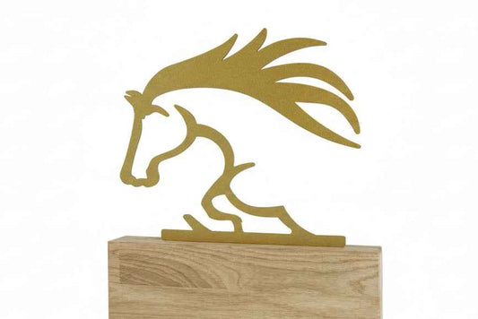 Trofeo Hípica Silueta Caballo