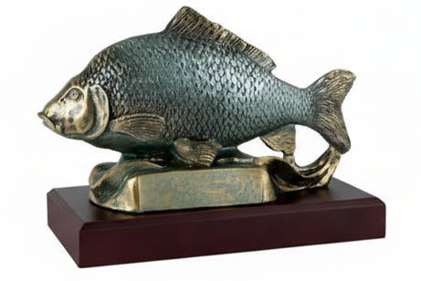 Trofeo Pesca Pez-detalle base