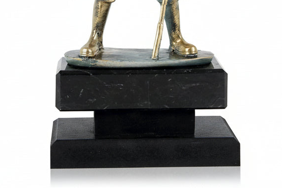 Trofeo Pescador Pez-detalle base