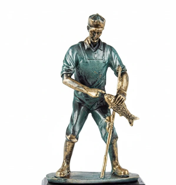 Trofeo Pescador Pez-detalle