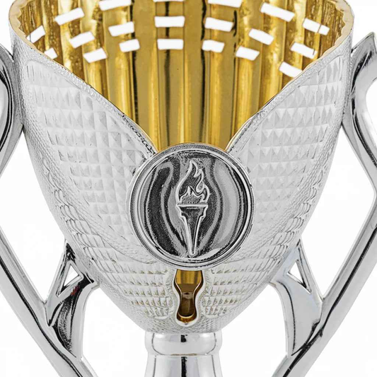 Trofeo Copa Prestige Plateada con Interior Dorado - Participación