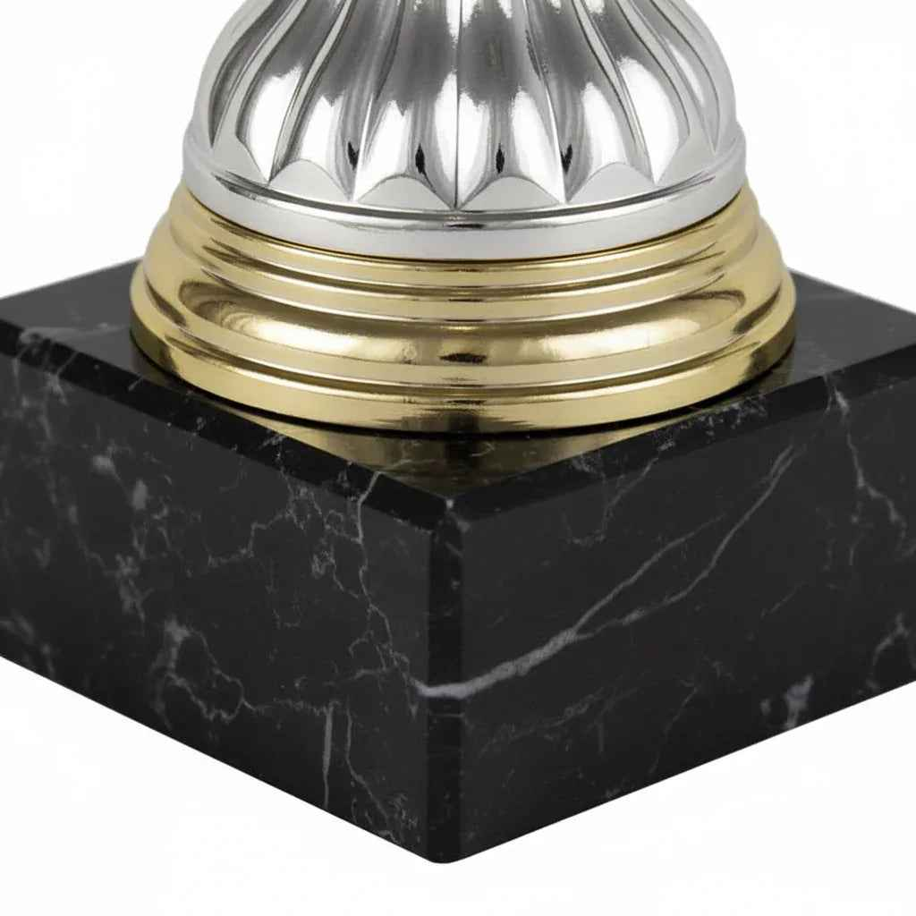 Trofeo Elegance Plateado y Dorado - Copa de Participación