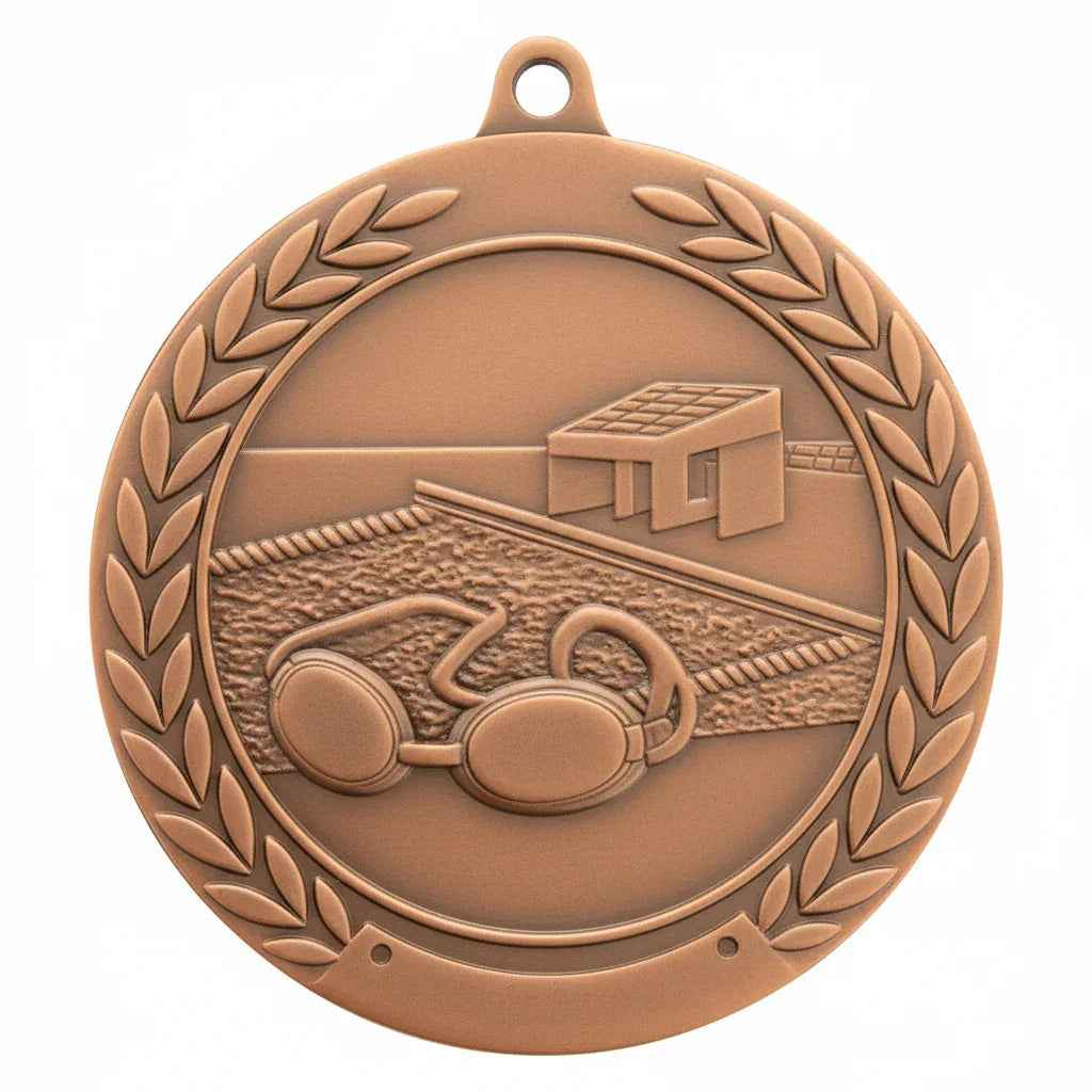 Medalla Metal Natación 50mm