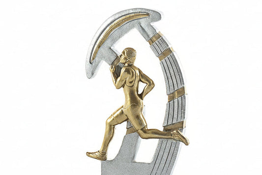 trofeo atletismo corredor masculino-detalle