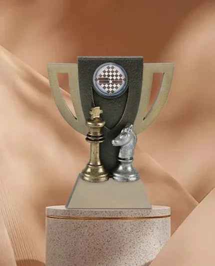Trofeo de Participación Ajedrez - Copa con Escudo