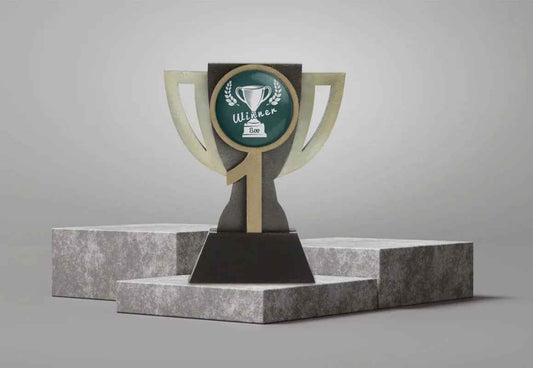 Trofeo Winner - Copa con Número de Posición