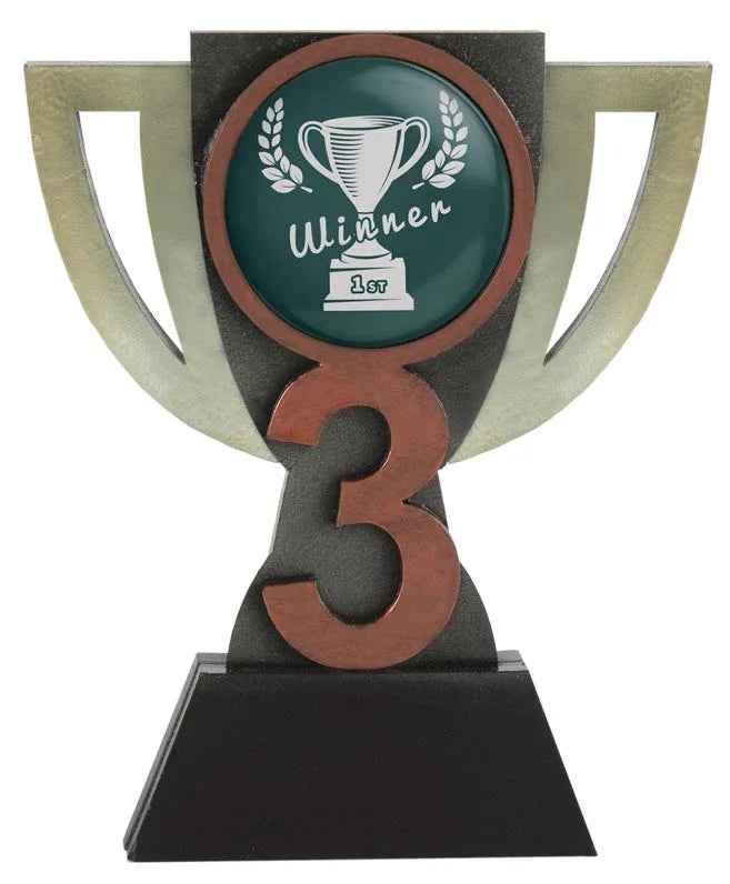 Trofeo Winner - Copa con Número de Posición