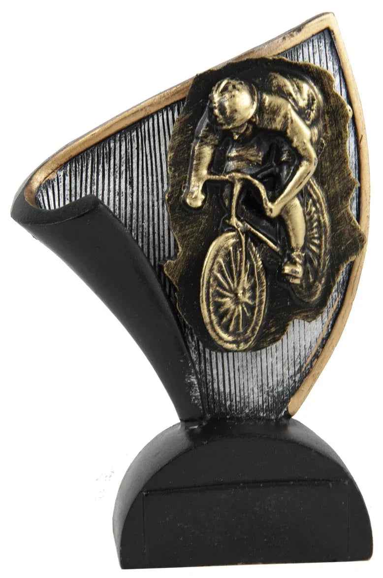 Trofeo de Participación Ciclismo - Diseño Triangular