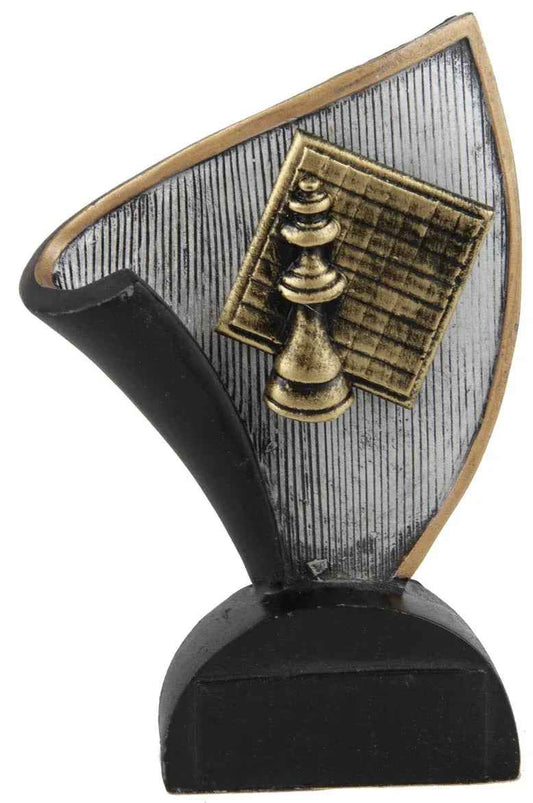 Trofeo de Participación Ajedrez - Diseño Triangular