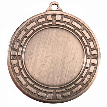 Medalla Metal Diseño Grecas 50mm