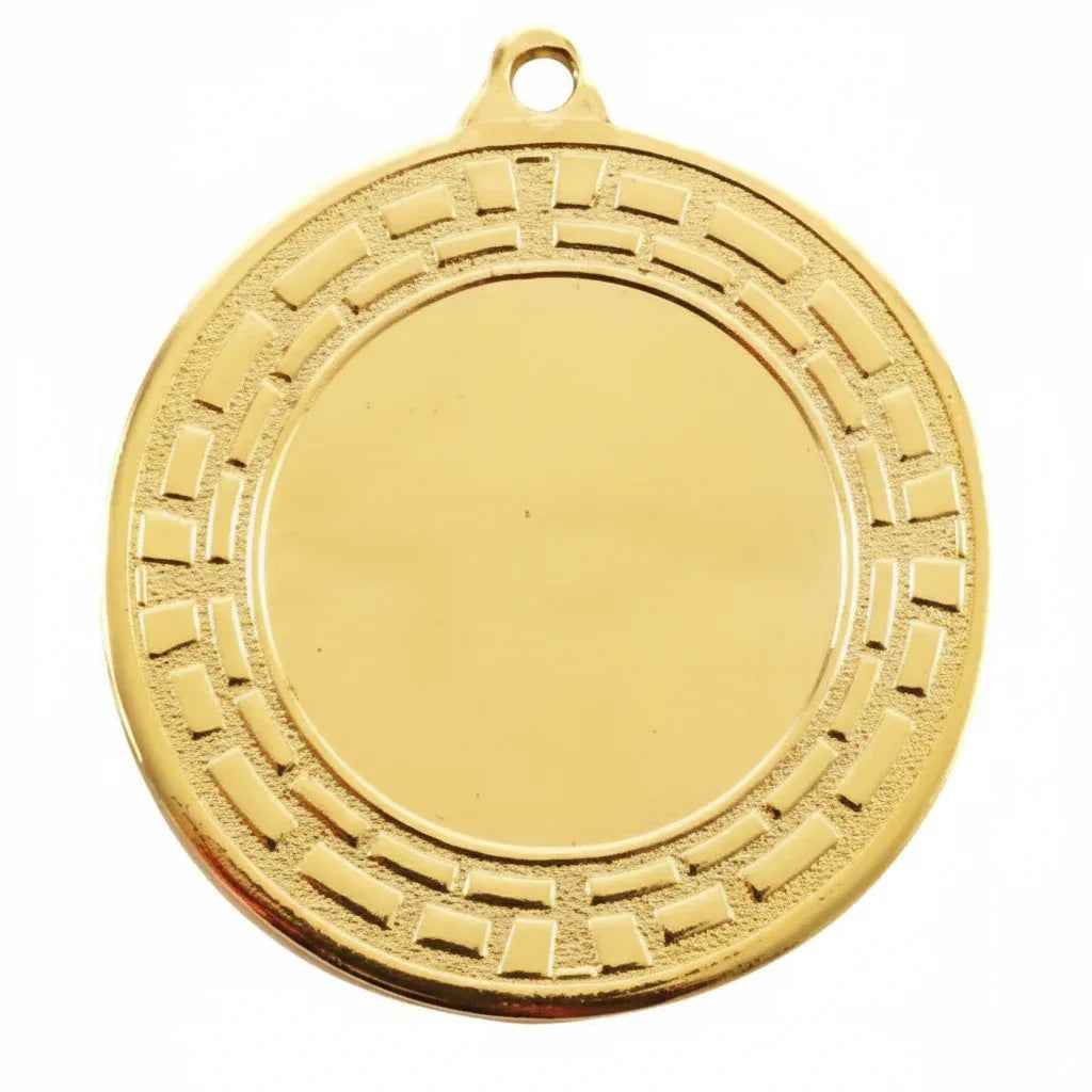 Medalla Metal Diseño Grecas 50mm