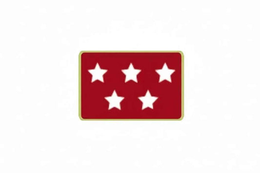 Cinta para medalla bandera Comunidad de Madrid