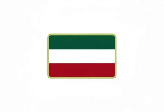 Cinta para medalla verde-blanco-rojo