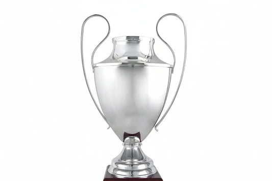 Copa "Champions" Plateada Replica Grande-detalle