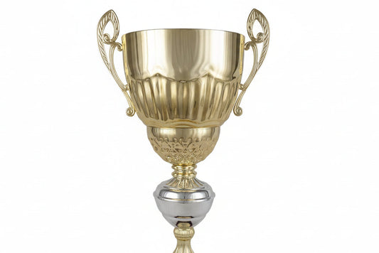 Copa Clasica Dorada con Asas-detalle