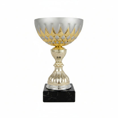 Copa Clásica de Plata con Peana Negra-Trofeos Robles