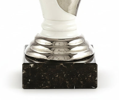 Copa Deportiva Acabado Plateado-detalle base