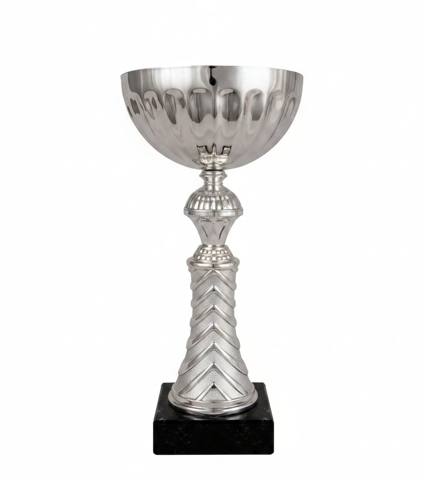 Copa Plateada Cuenco con Arcos Calados-Trofeos Robles