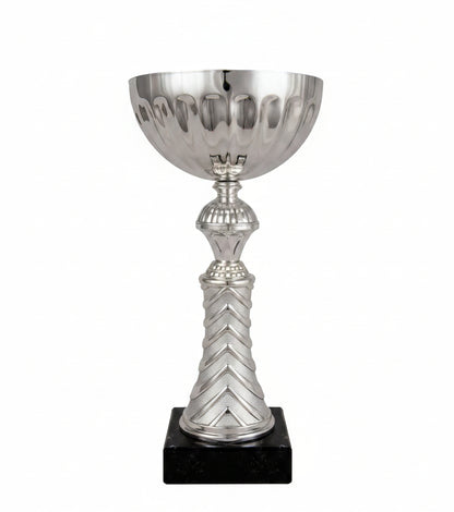 Copa Plateada Cuenco con Arcos Calados-Trofeos Robles