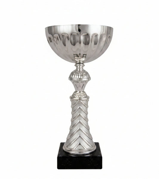 Copa Plateada Cuenco con Arcos Calados-Trofeos Robles