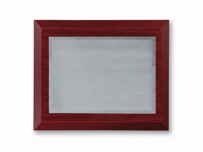 Placa conmemorativa aluminio cepillado