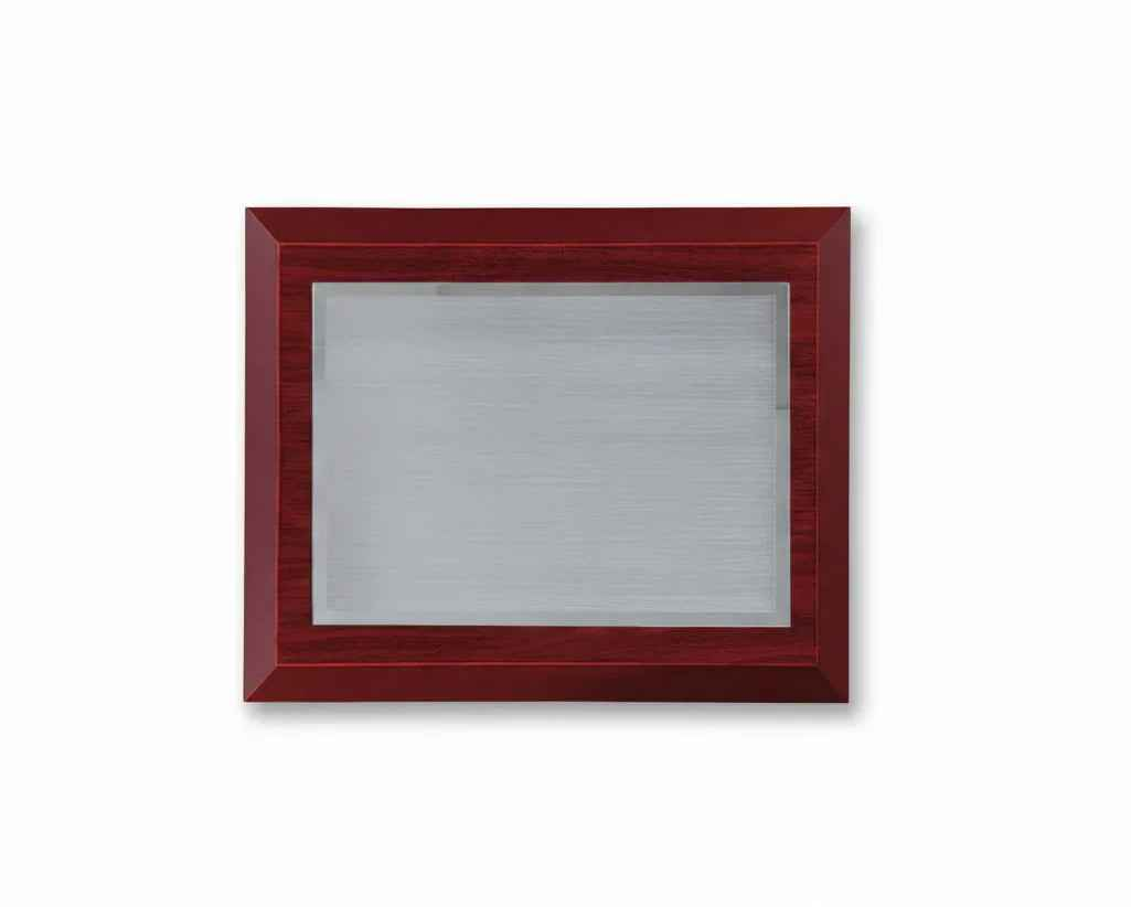 Placa conmemorativa aluminio cepillado