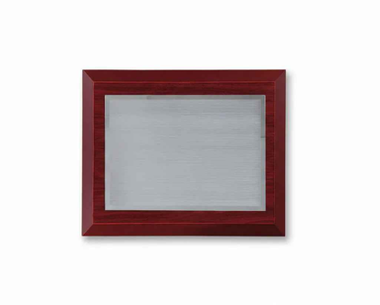 Placa conmemorativa aluminio cepillado