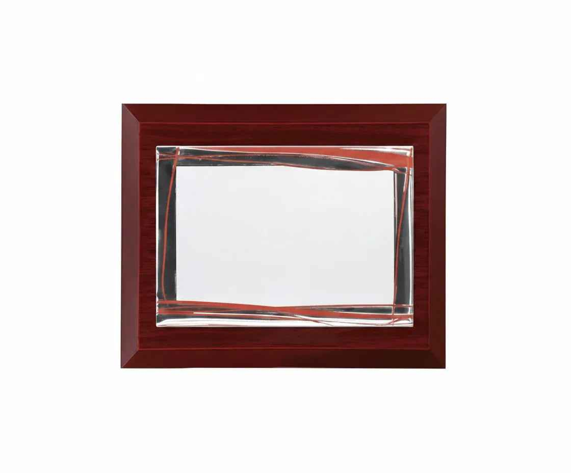 Placa conmemorativa marco tricolor