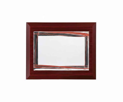 Placa conmemorativa marco tricolor