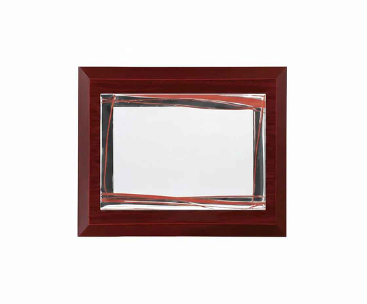 Placa conmemorativa marco tricolor