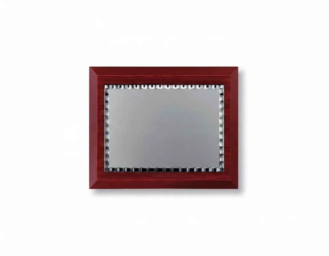 Placa de Homenaje con Cerco Perimetral Tallado