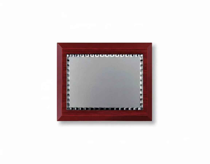 Placa de Homenaje con Cerco Perimetral Tallado