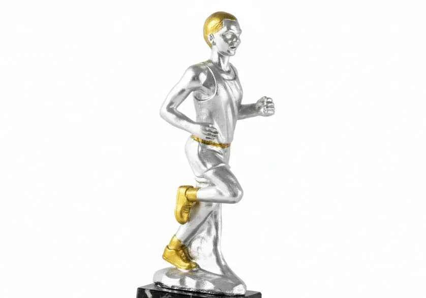 Trofeo Atletismo Plateado y Dorado