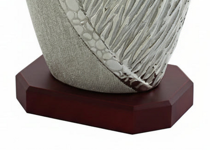 Trofeo Ceramica Ovalado-detalle base