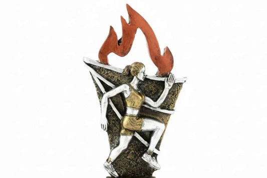 Trofeo Atletismo Femenino con Llamas