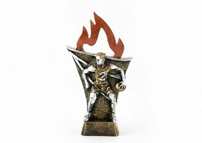 Trofeo Baloncesto con Llamas