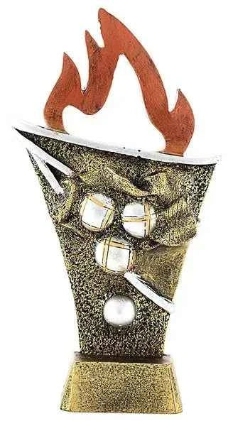 Trofeo Petanca con Llamas