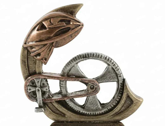 Trofeo de Ciclismo en Resina Negro, Plata y Oro