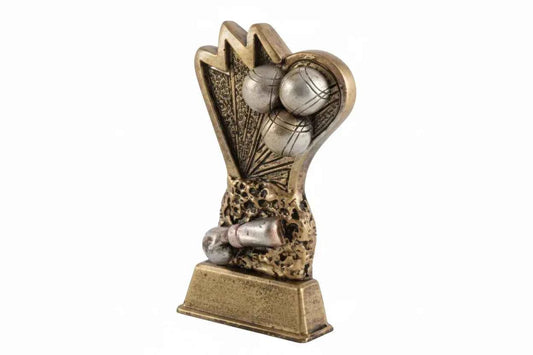 Trofeo Petanca en Resina