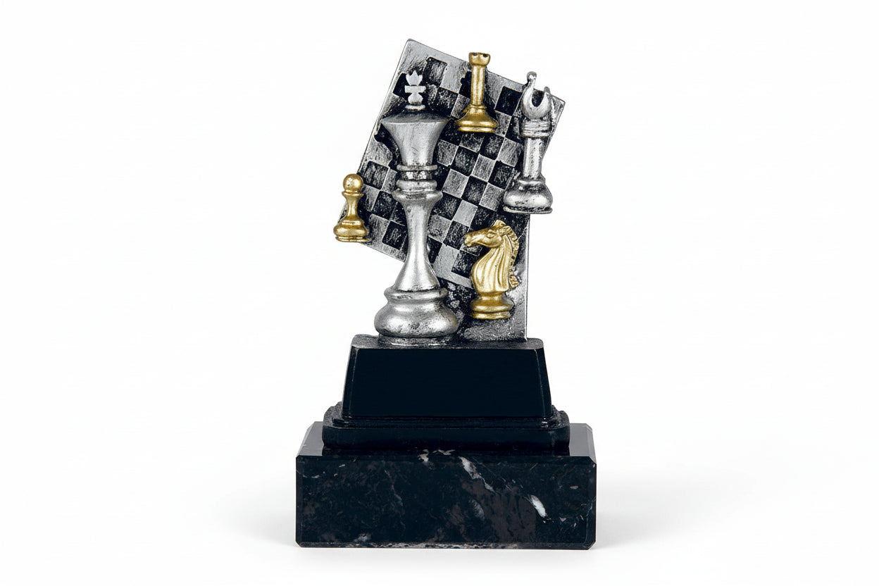 Trofeo Ajedrez Tablero-Trofeos Robles