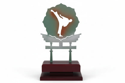 Trofeo Artes Marciales Karate-Trofeos Robles