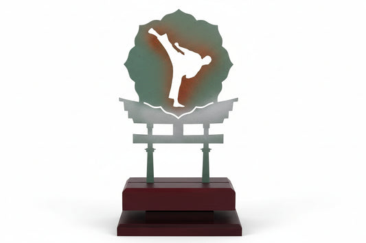 Trofeo Artes Marciales Karate-Trofeos Robles