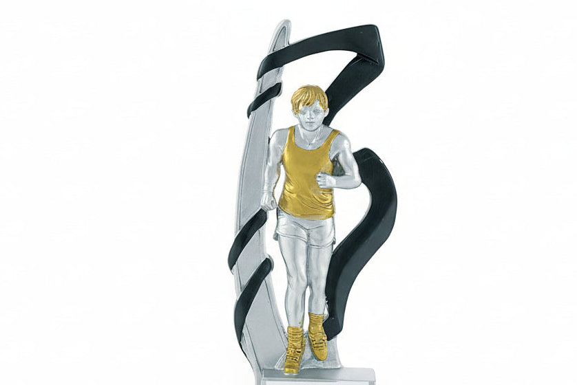 Trofeo Atletismo corredor masculino-detalle